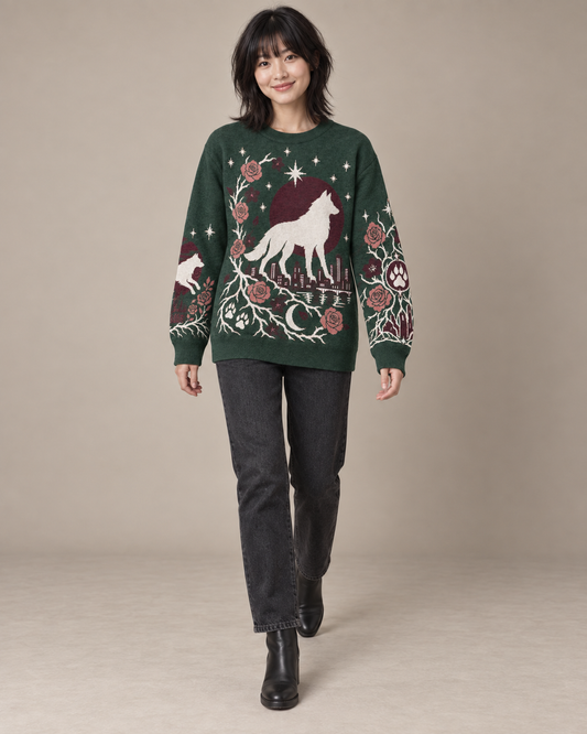 House of Earth and Blood Knitted Sweater