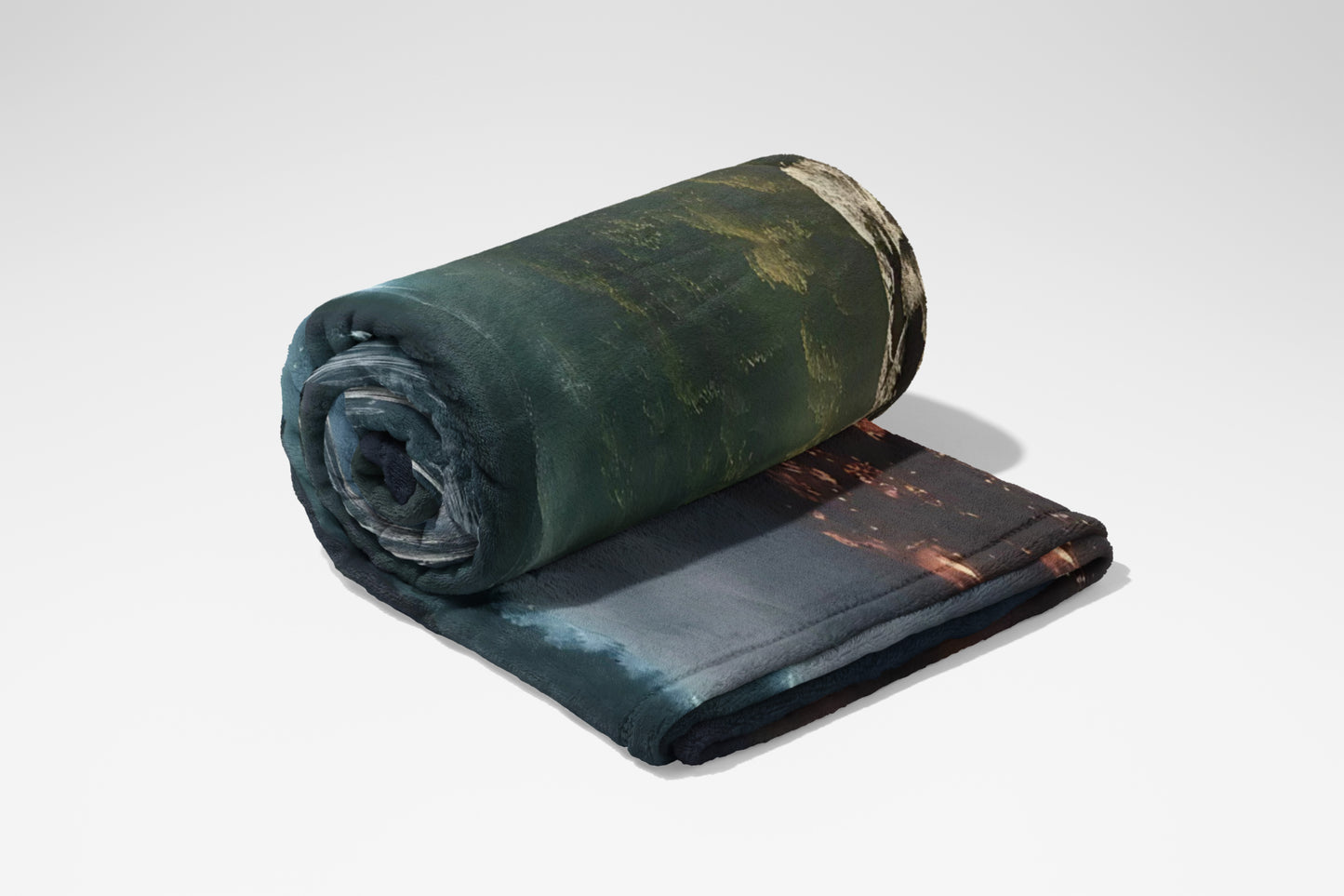 Cozy Unique Nature Print Blanket for Home Décor