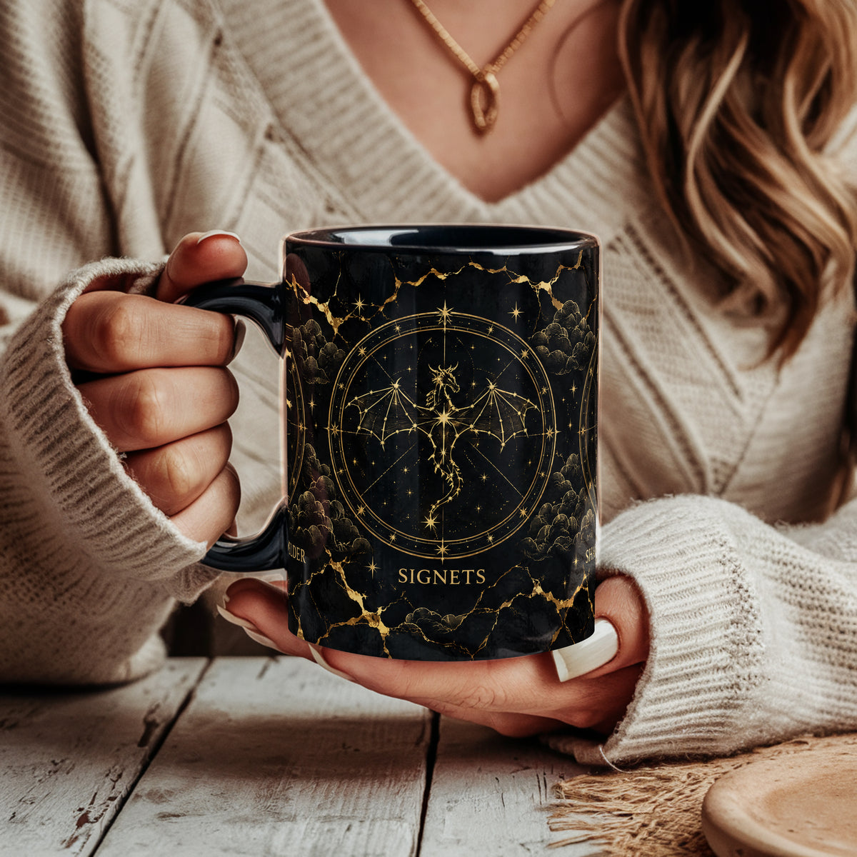 Fourth Wing Signets Star Chart Mug