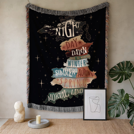 ACOTAR Courts Woven Blanket