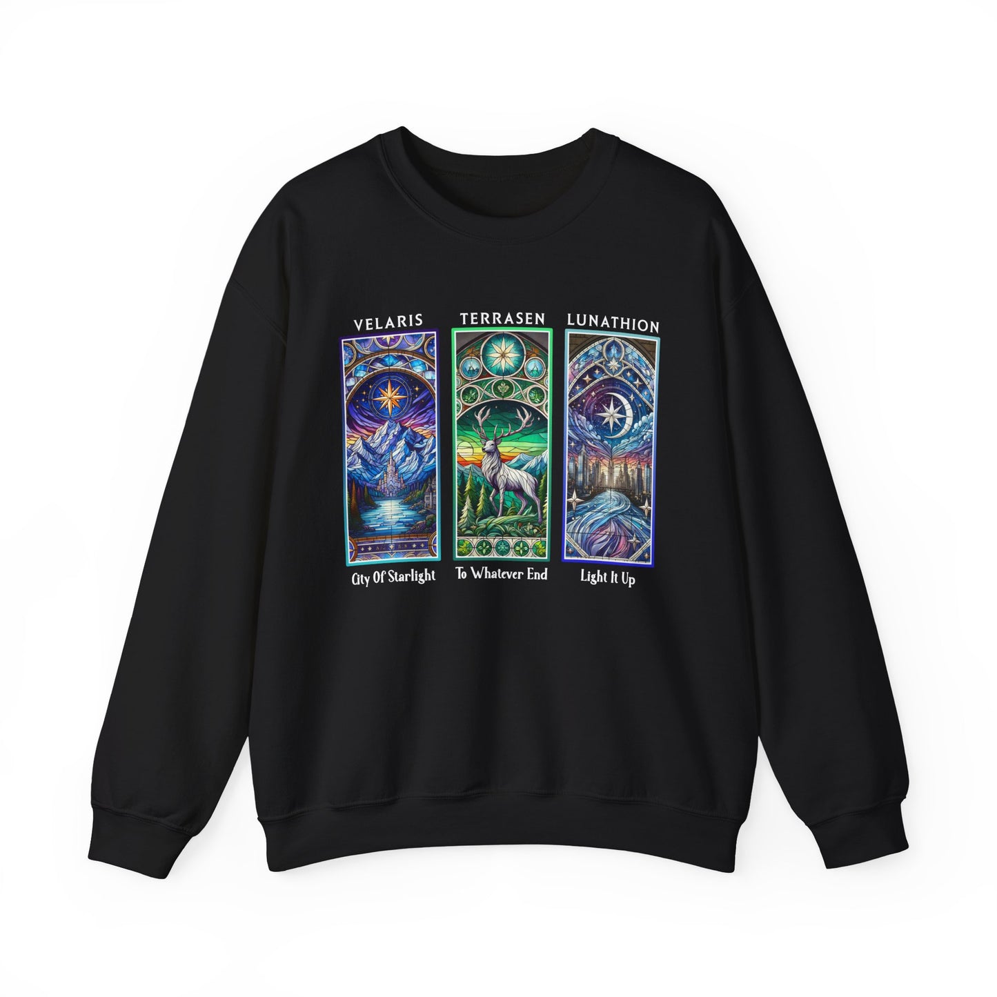 Velaris, Terrasen, Lunathion Sweatshirt