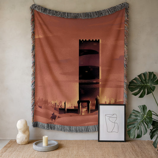 Tower of Dawn Woven Blanket