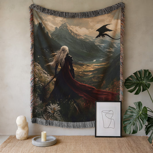 Abraxos & Manon Inspired Bookish Blanket