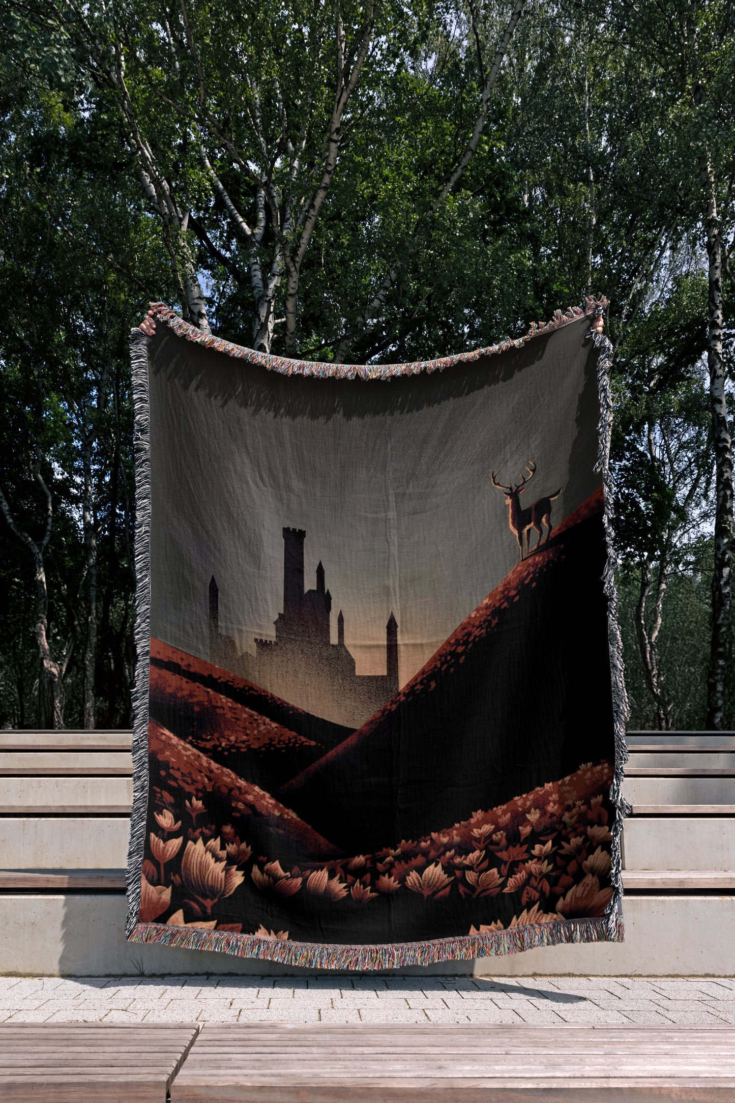 Kingdom of Ash Woven Blanket