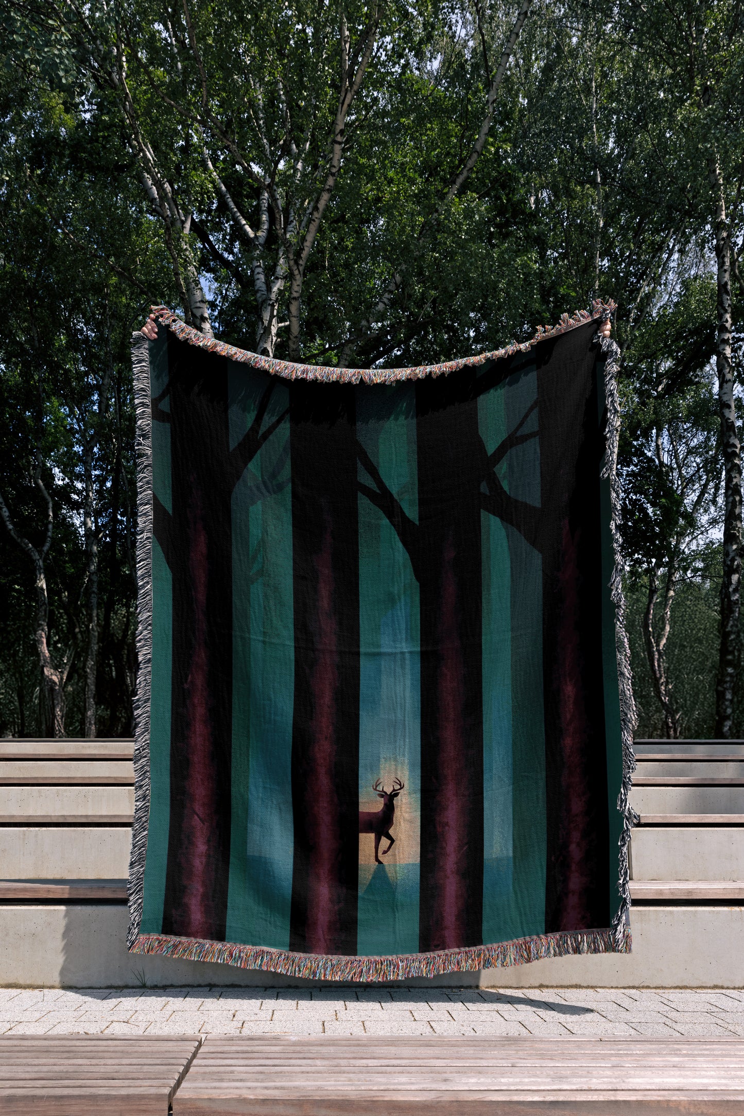 The Assassin's Blade Woven Blanket - MagicMerchEmporium
