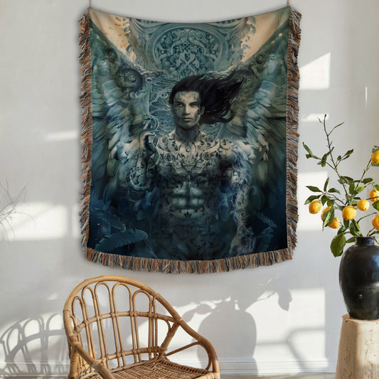 House of Sky and Breath Woven Blanket