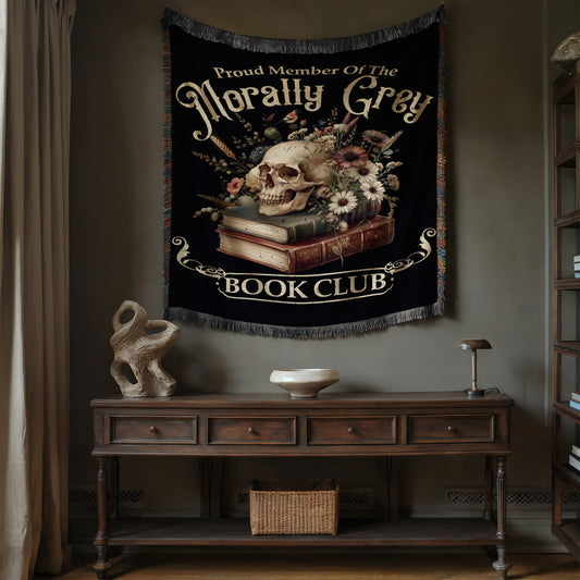 Morally Grey Book Club Blanket