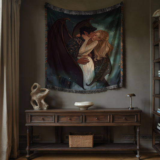 Feyre & Rhysand Bookish Blanket