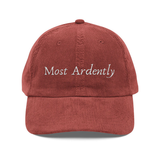 Most Ardently - Vintage Corduroy Cap