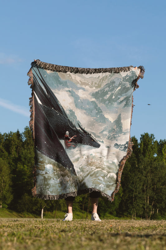 Abraxos Throne of Glass Woven Blanket