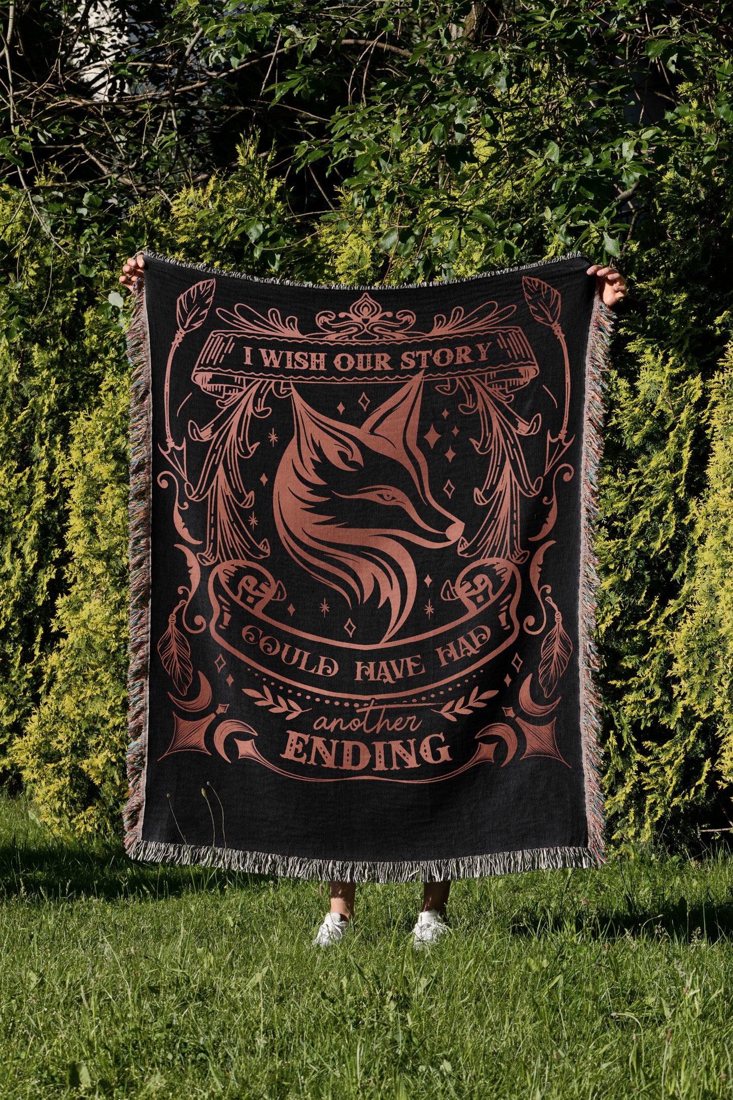 OUABH Inspired Woven Blanket
