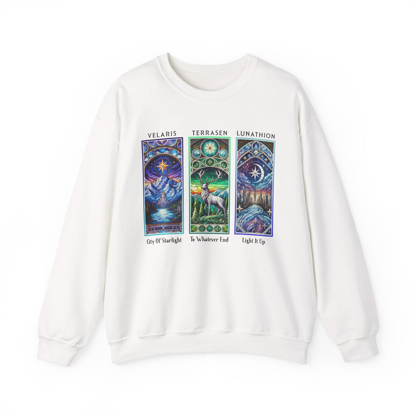 Velaris, Terrasen, Lunathion Sweatshirt