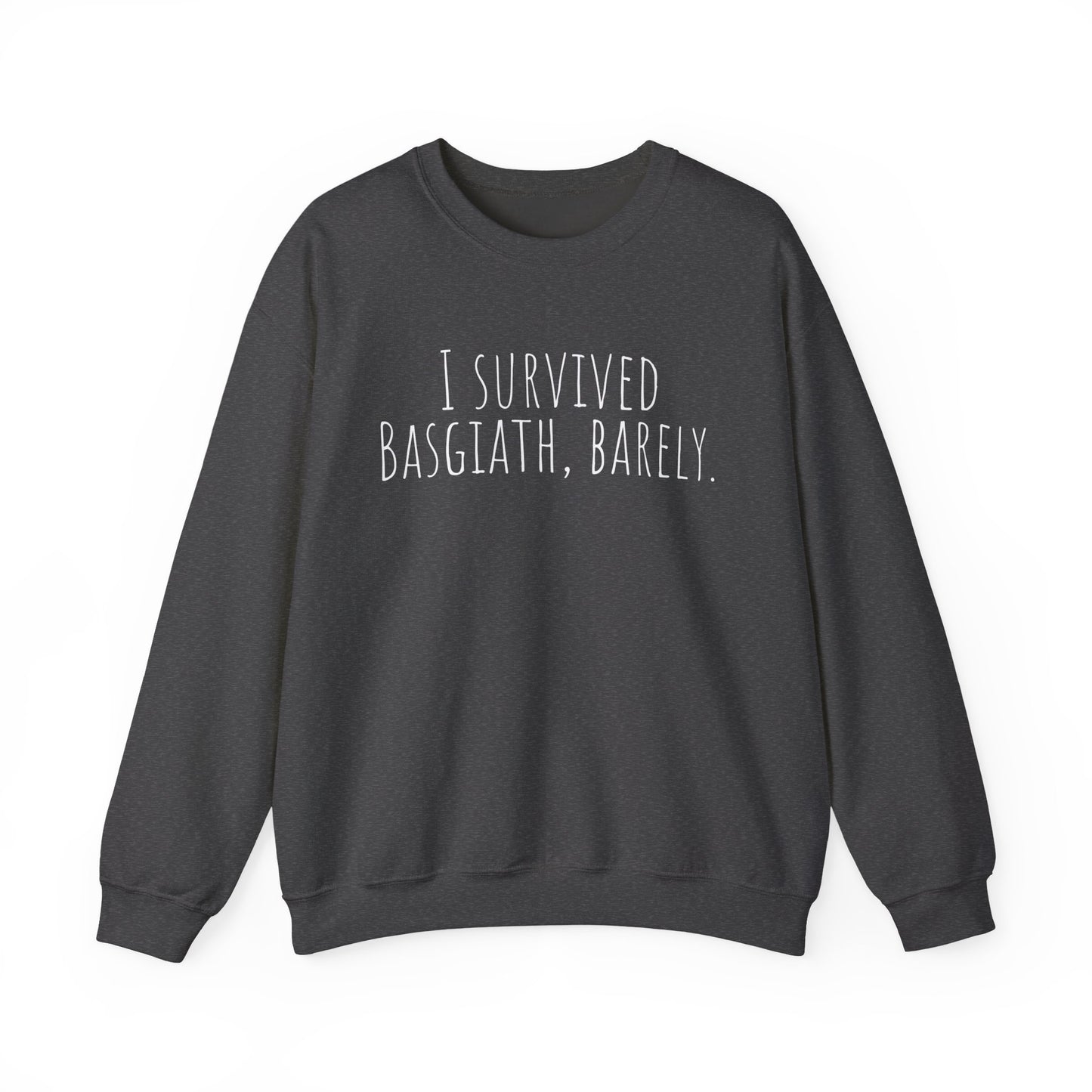 "I Survived Basgiath, Barely" Sweatshirt