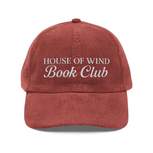 House of Wind Book Club - Vintage Corduroy Cap