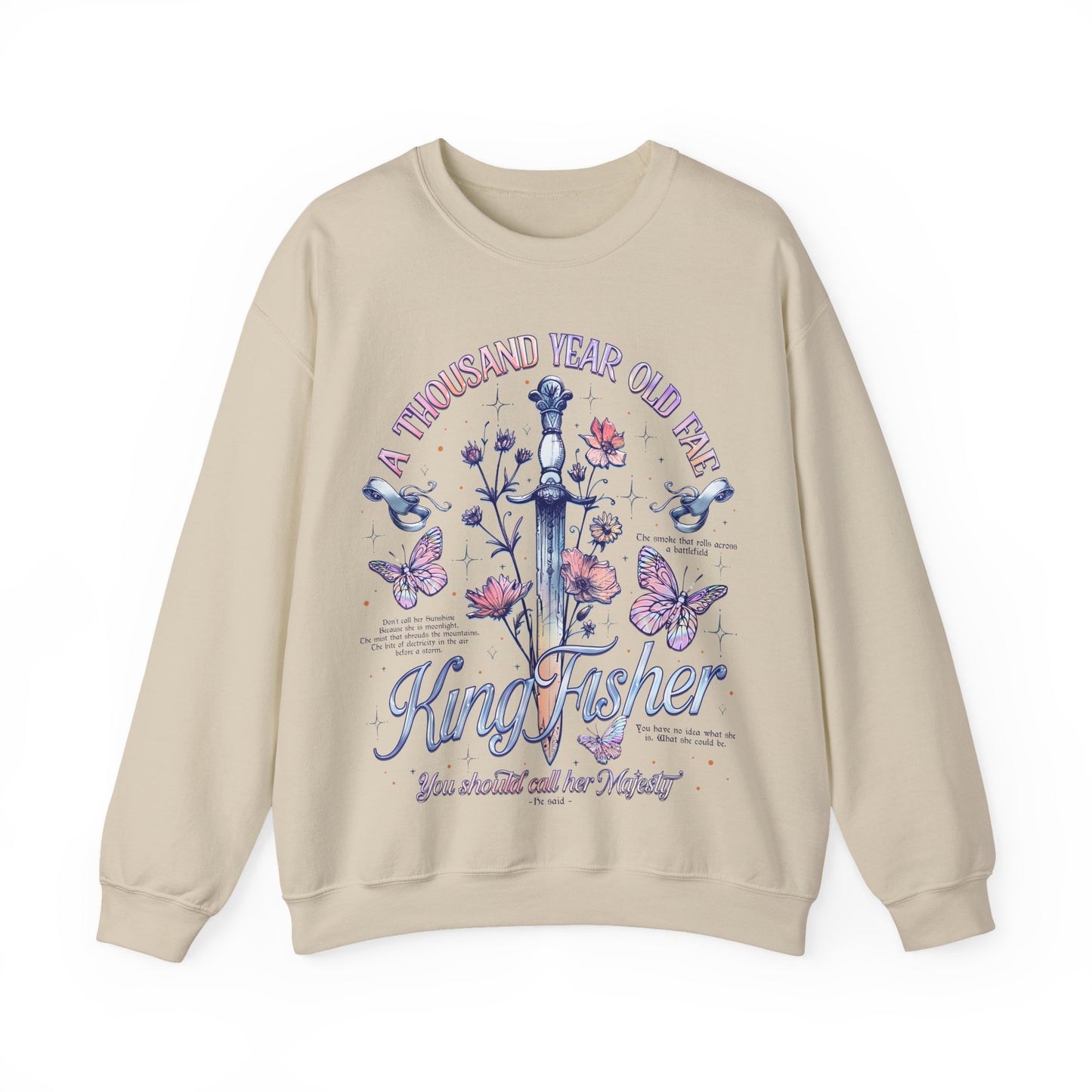 Kingfisher "A Thousand Year Old Fae" Sweatshirt