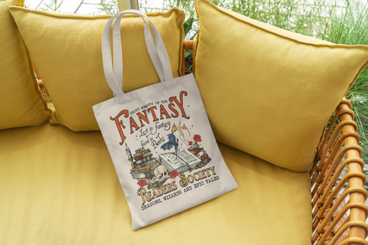 Fantasy Readers Society Tote Bag