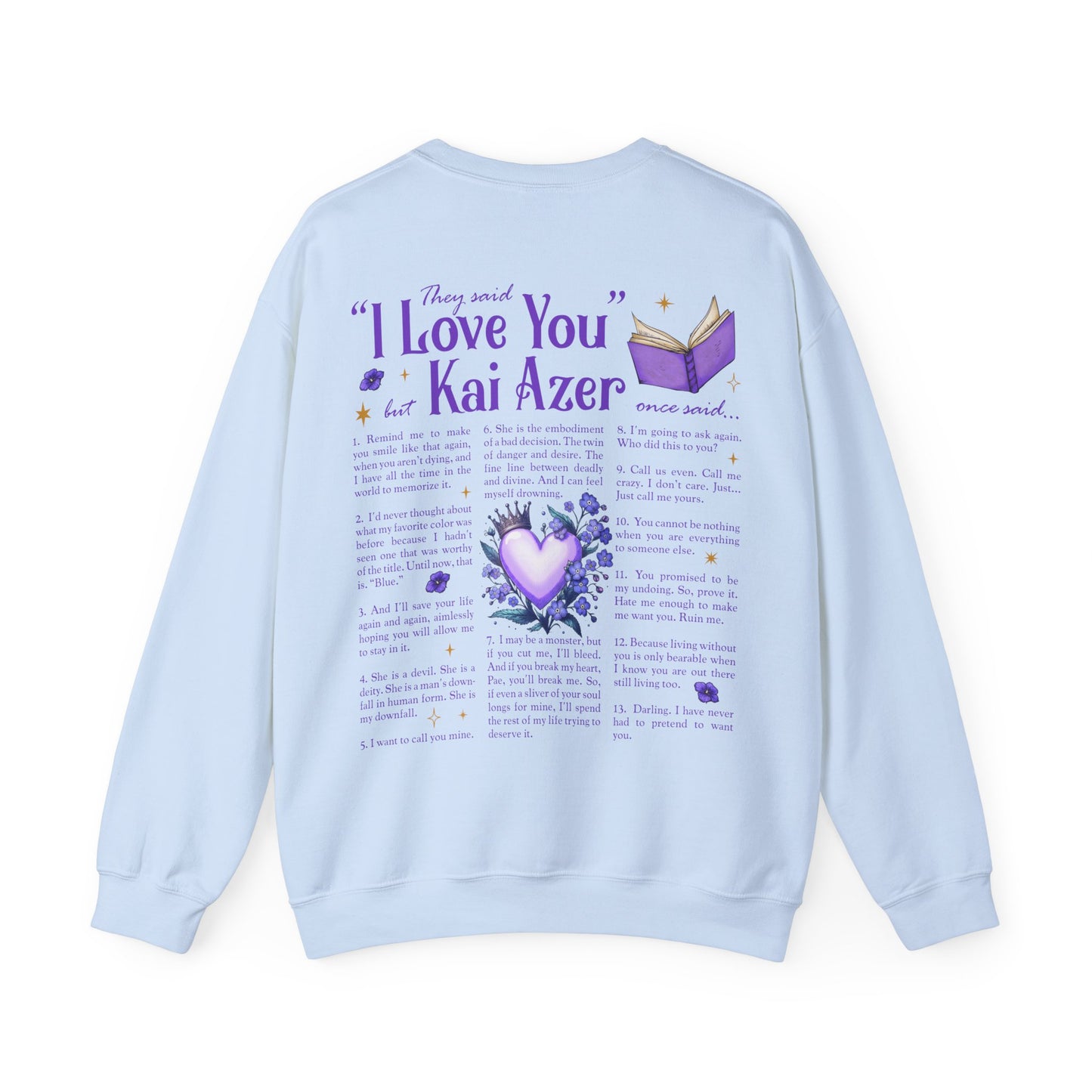 Kai Azer “I Love You” Sweatshirt