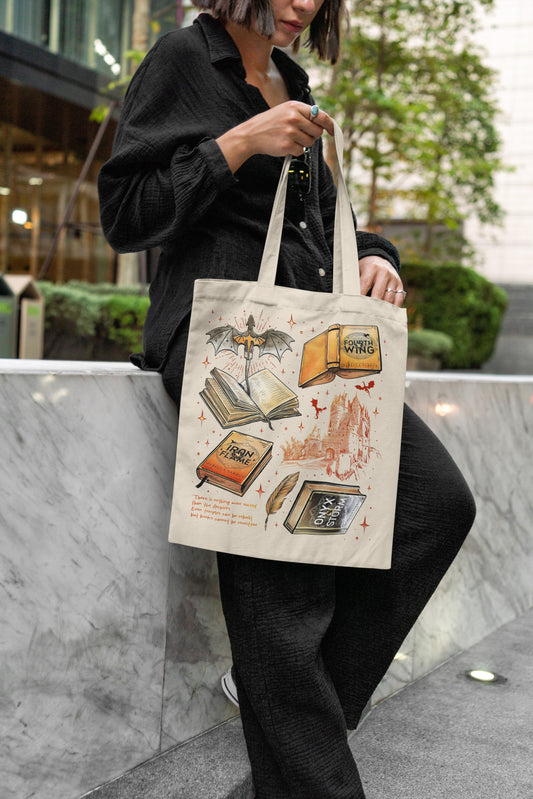 Empyrean Series Book Art Tote Bag - MagicMerchEmporium