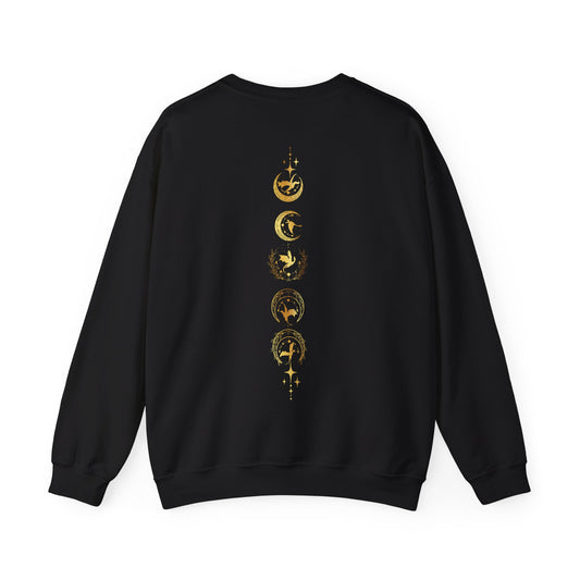 Fourth Wing "Basgiath War College" Dragon Sweatshirt