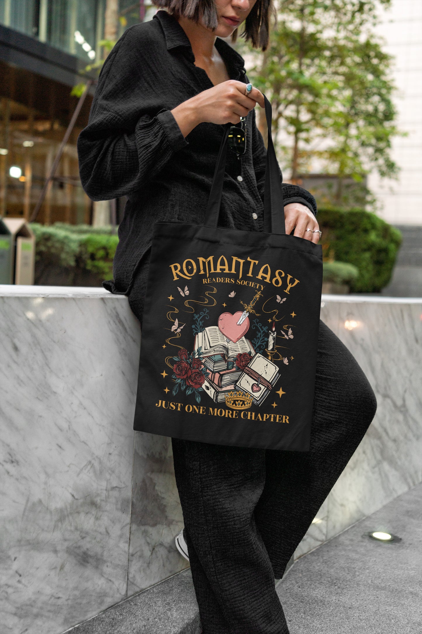 Romantasy Readers Society Tote Bag