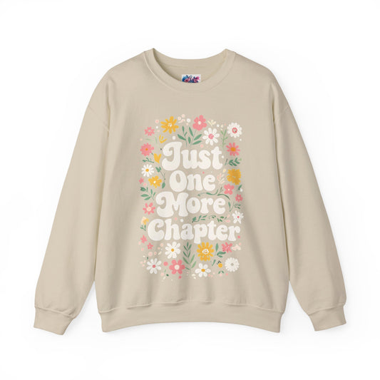 "Just One More Chapter" Sweatshirt - MagicMerchEmporium