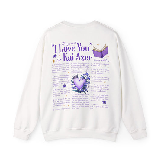 Kai Azer “I Love You” Sweatshirt