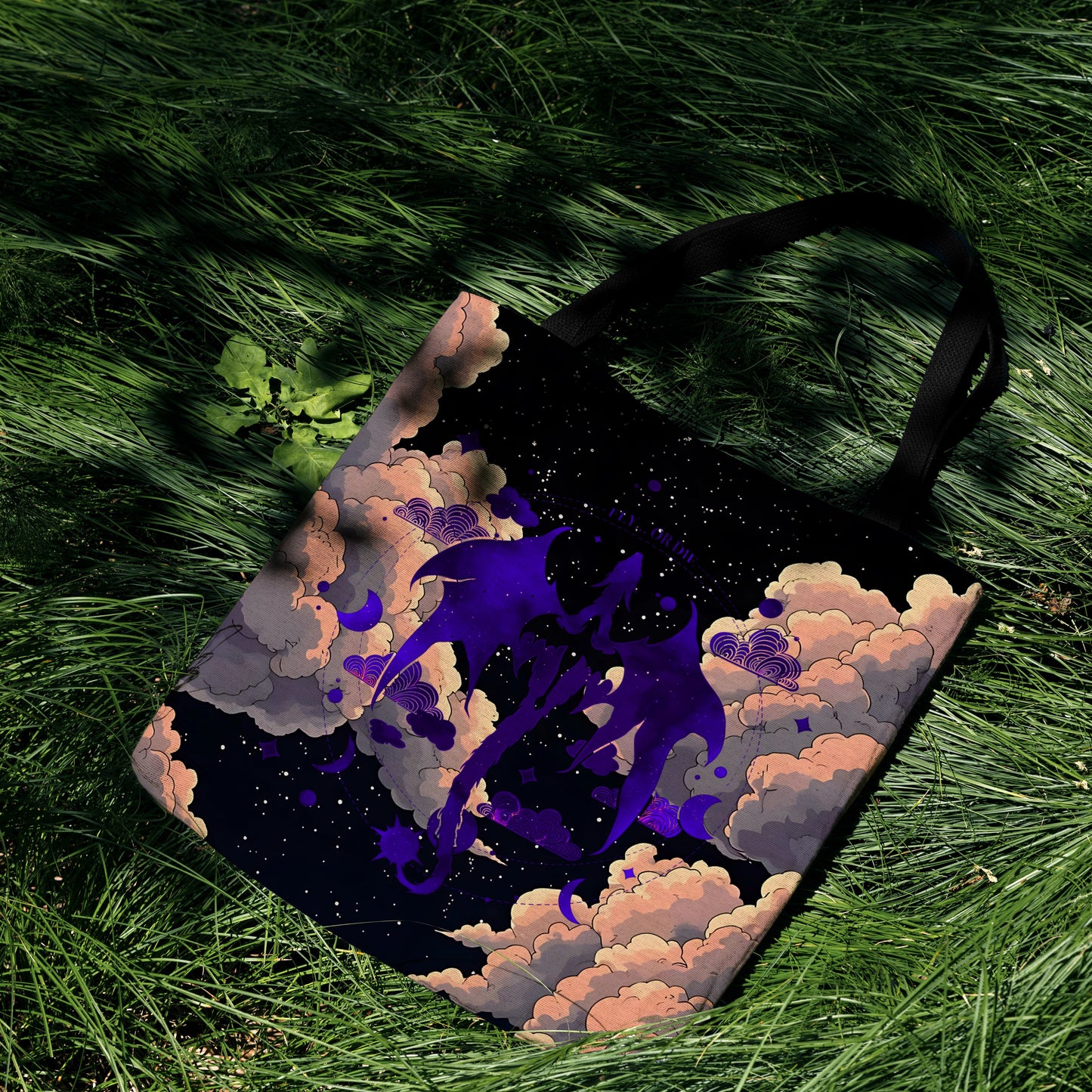 Fly or Die Woven Tote Bag - MagicMerchEmporium