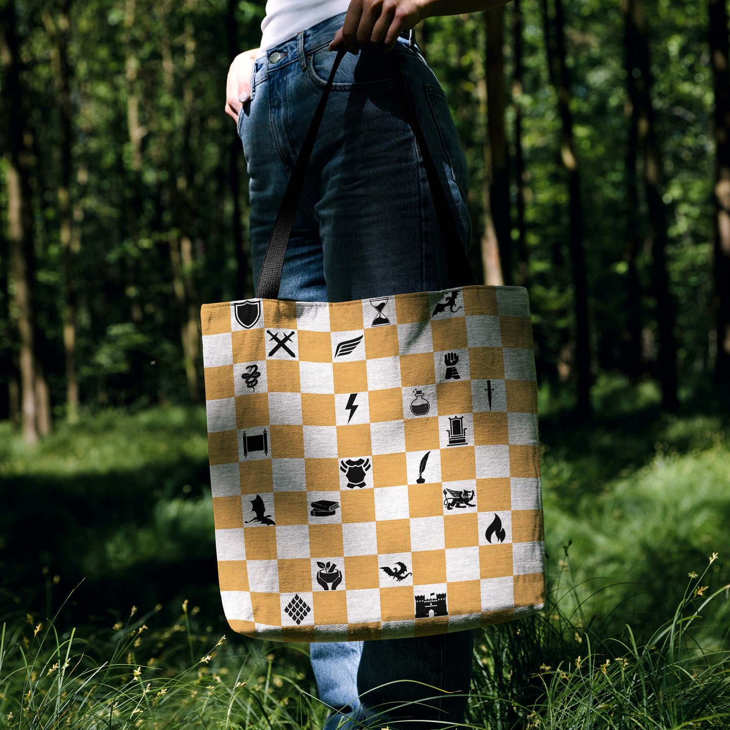 Fly or Die - Fourth Wing Woven Tote Bag