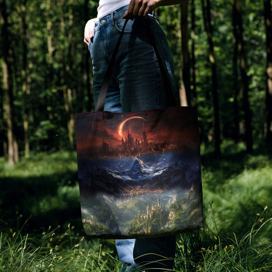 ACOTAR Realms Woven Tote Bag