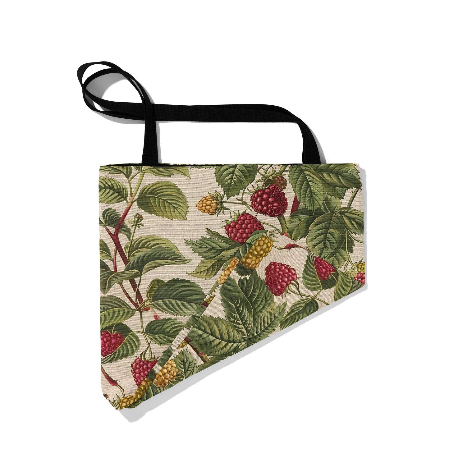 Raspberry Bliss Woven Tote Bag 🍇🌿