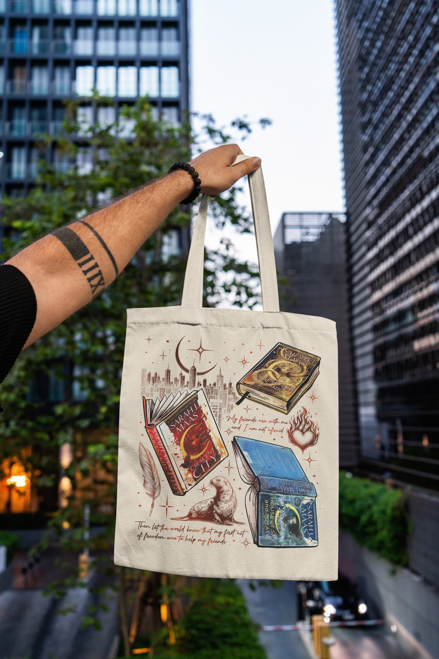 Crescent City Trilogy Tote Bag - MagicMerchEmporium