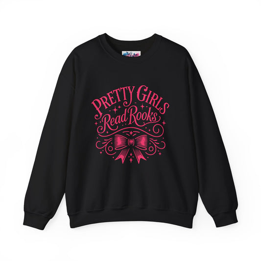 Pretty Girls Read Books Sweatshirt - MagicMerchEmporium