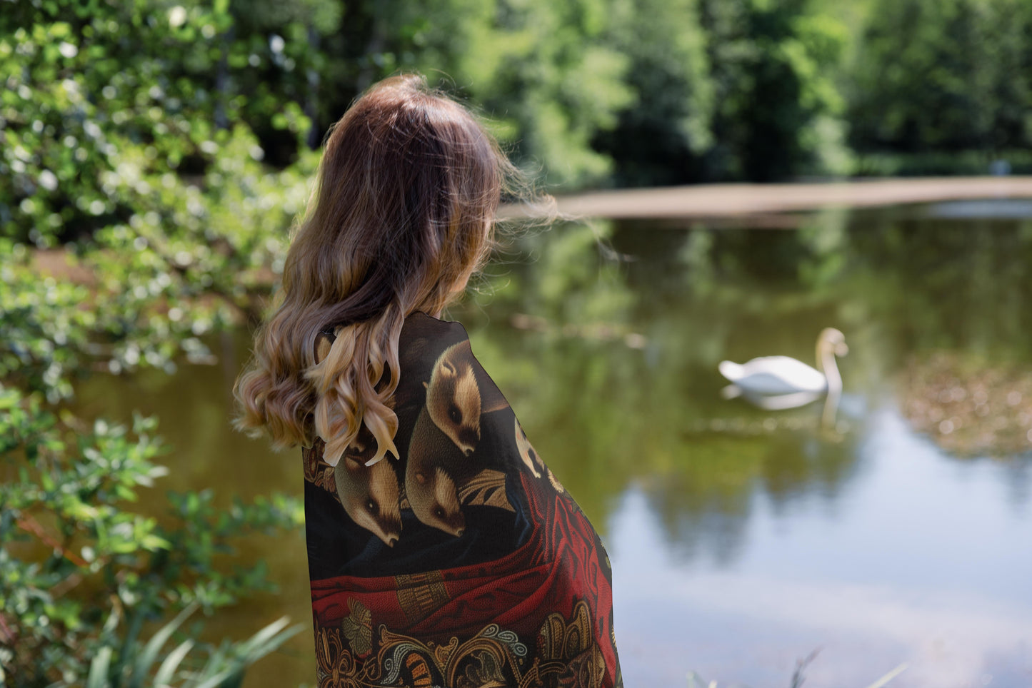 Honeybadger House Woven Throw Blanket - MagicMerchEmporium