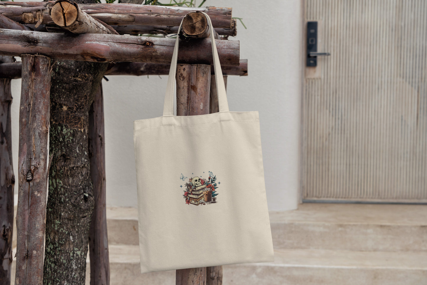 “I Want My Books Spicy & My Coffee Icy” Tote Bag