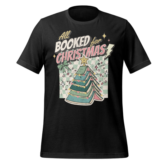 All Booked For Christmas Graphic Tee Product
