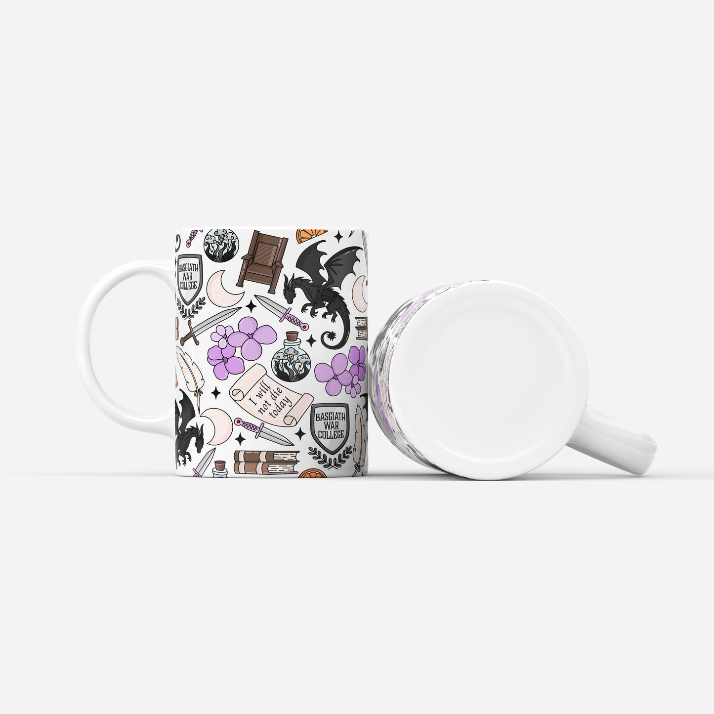 🐉 Fourth Wing Fantasy Mug | Perfect Bookish Gift