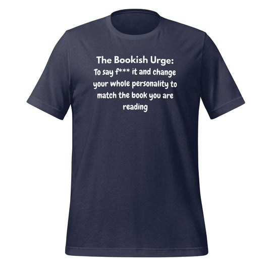 The Bookish Urge Change Personality Reading T-Shirt