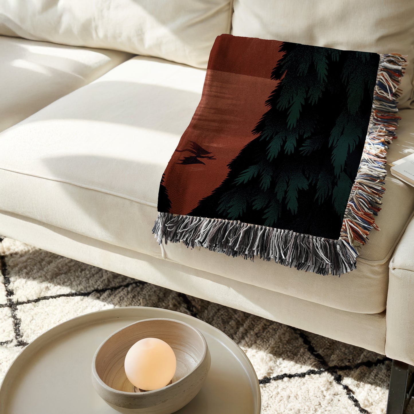 Heir of Fire Woven Throw Blanket