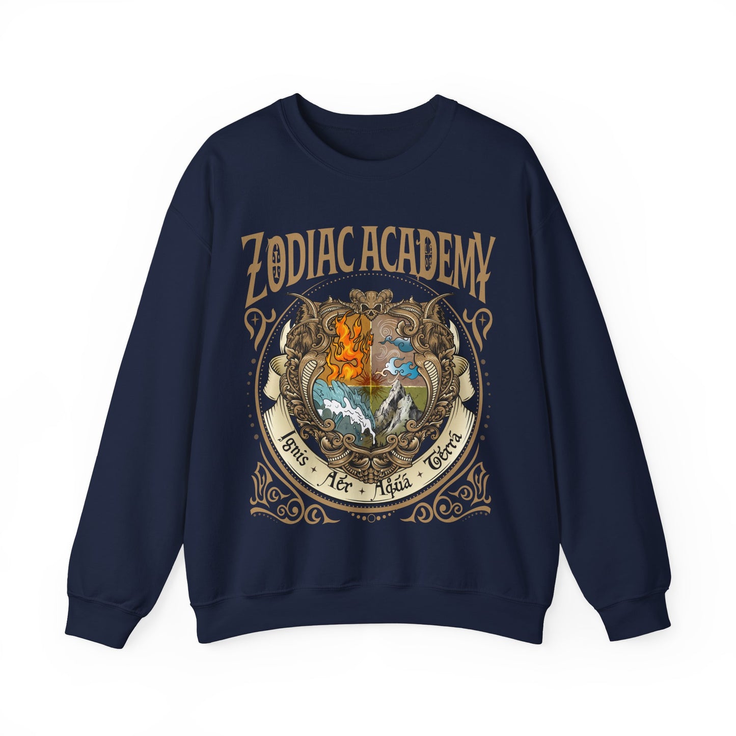 Zodiac Academy Elements Crest Sweatshirt