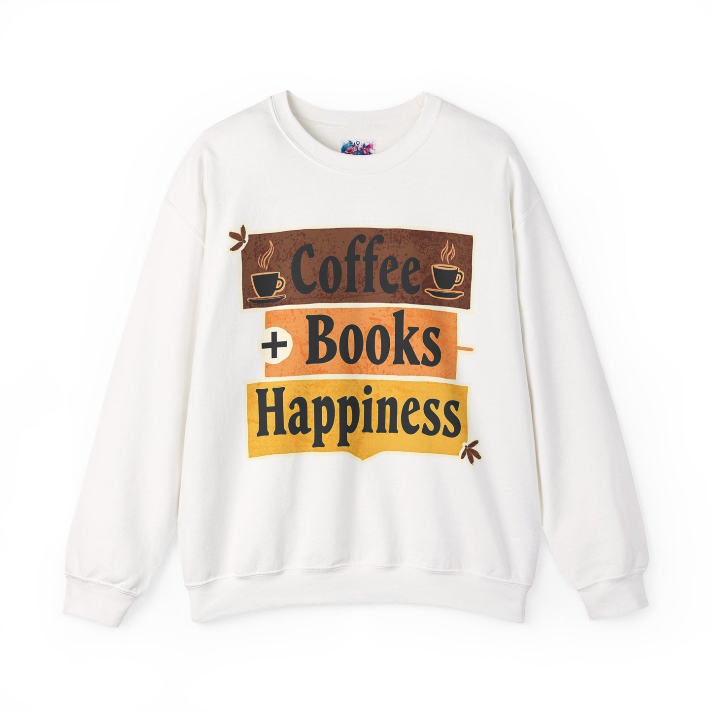 "Coffee + Books = Happiness" Sweatshirt