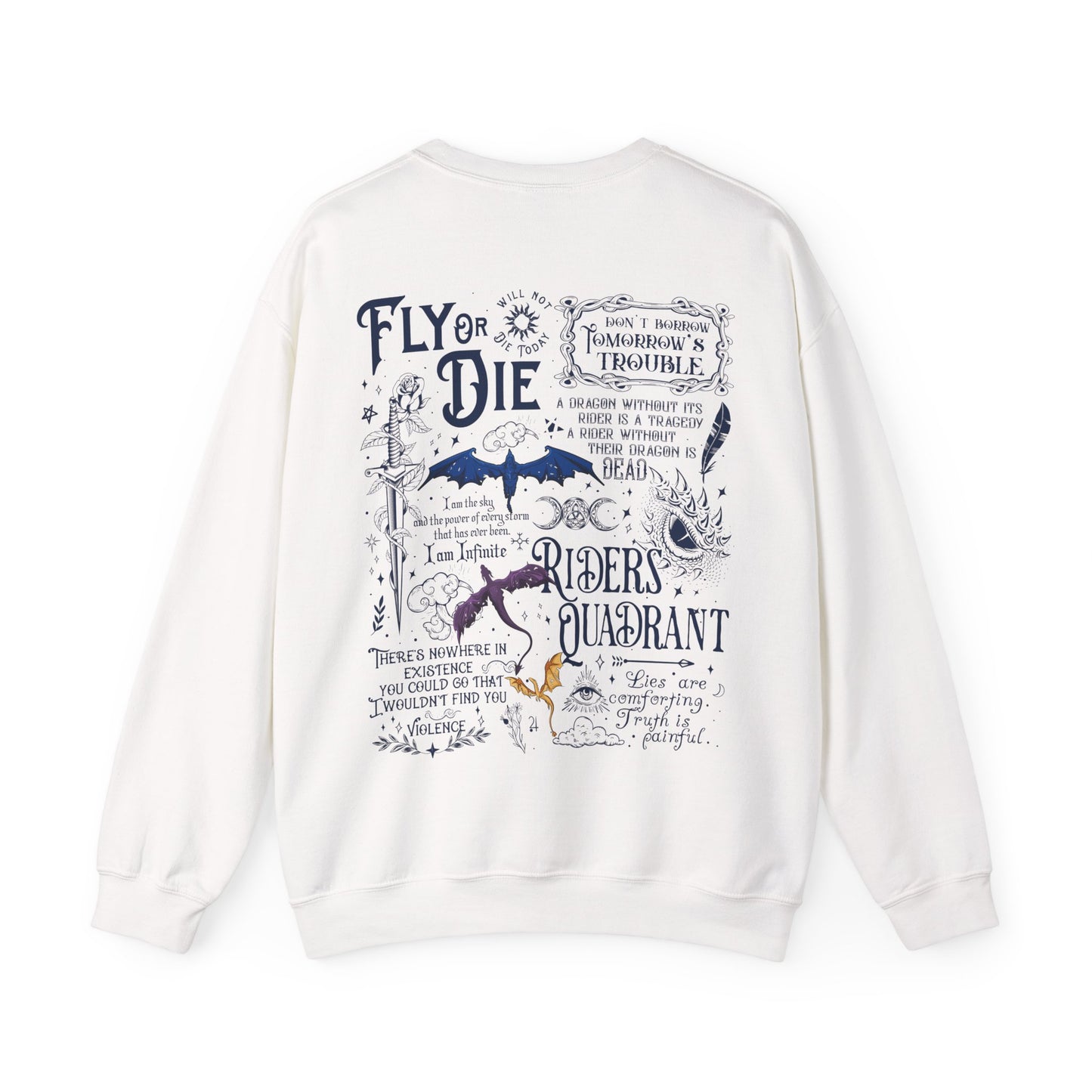 Riderโs Quadrant Fourth Wing Sweatshirt