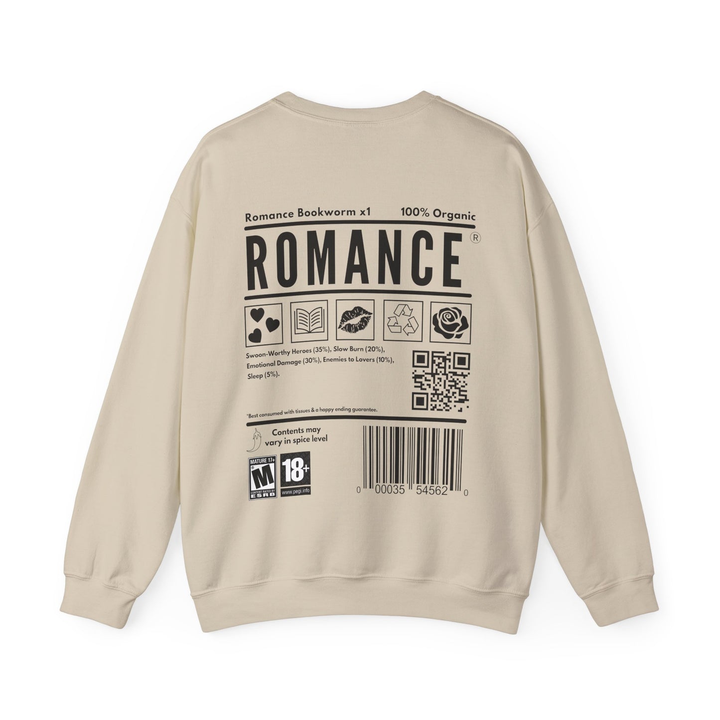 ROMANCE BOOKWORM Sweatshirt