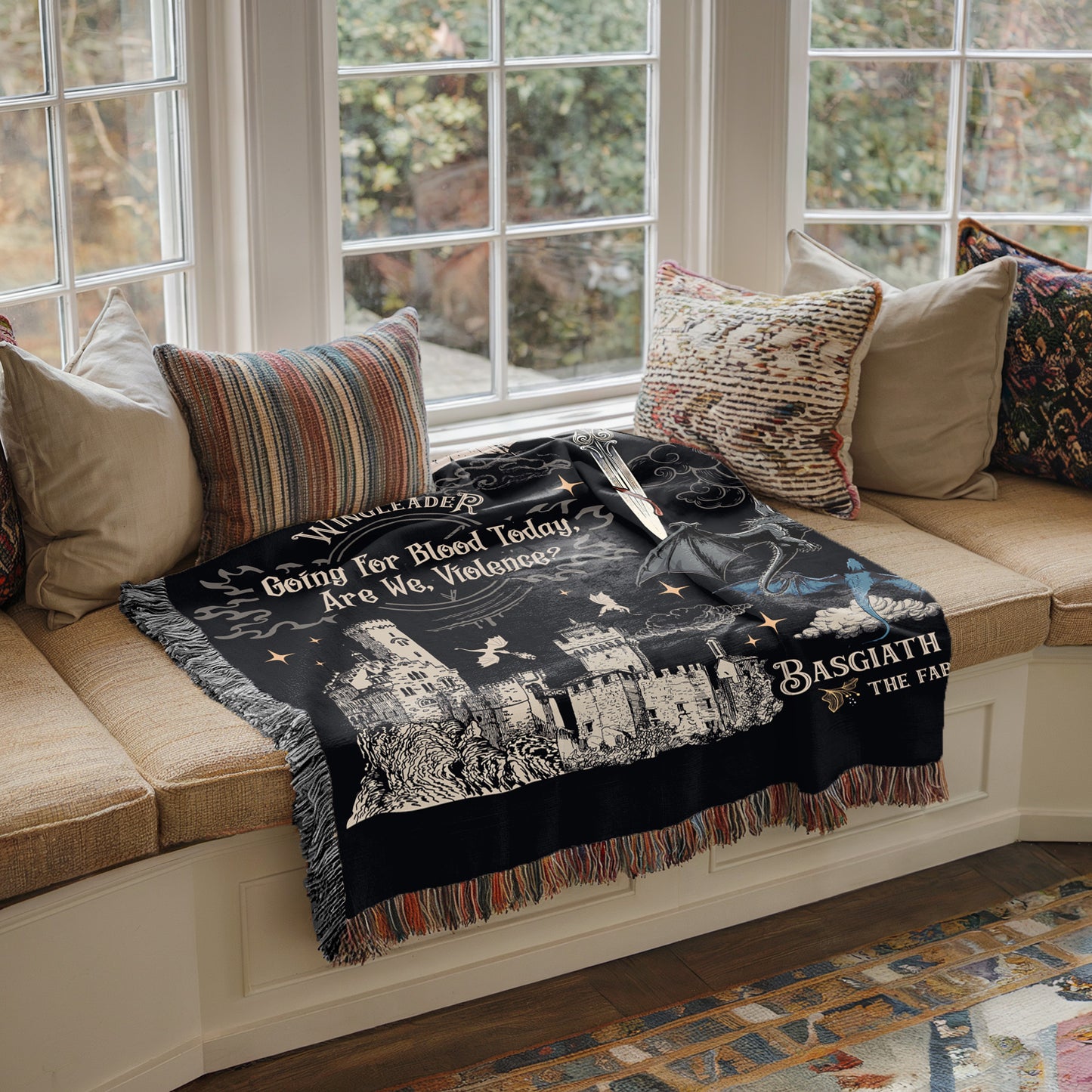 Fourth Wing Cozy Blanket