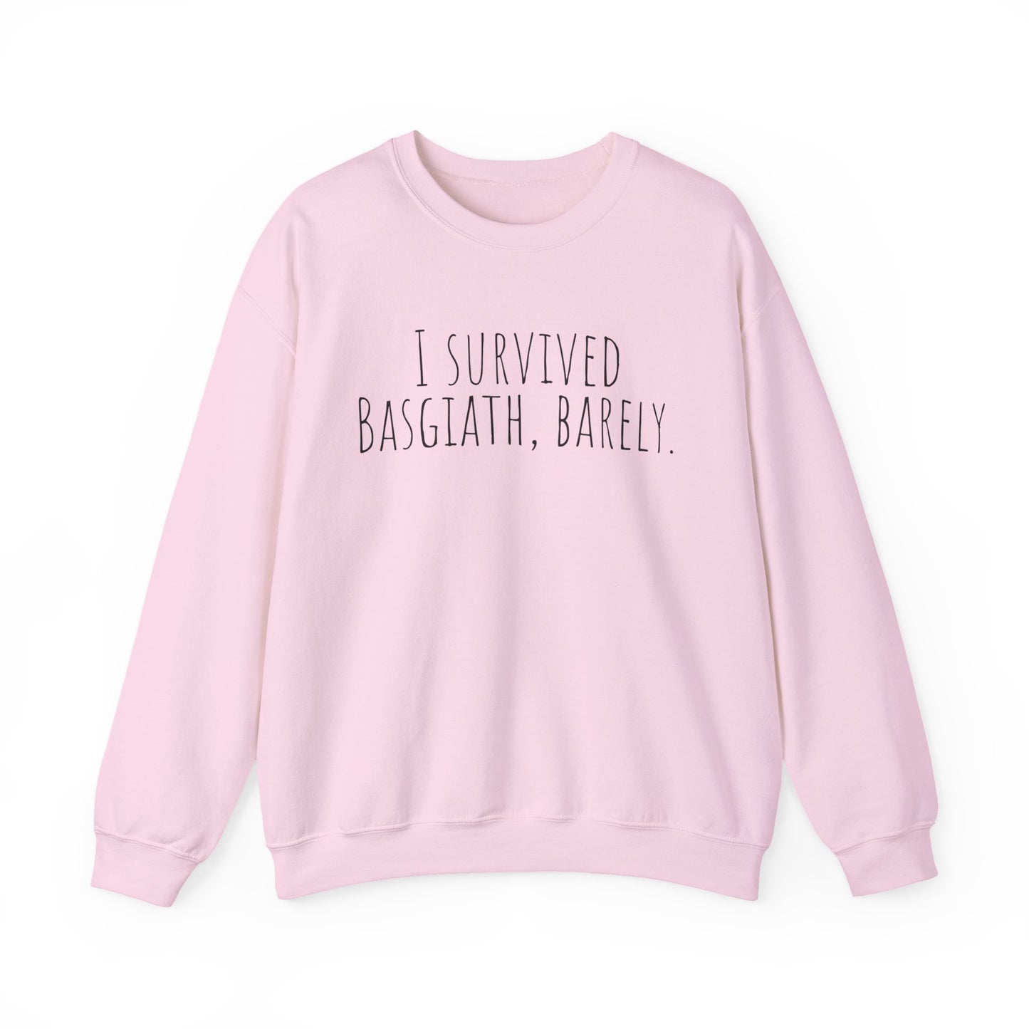 "I Survived Basgiath, Barely" Sweatshirt
