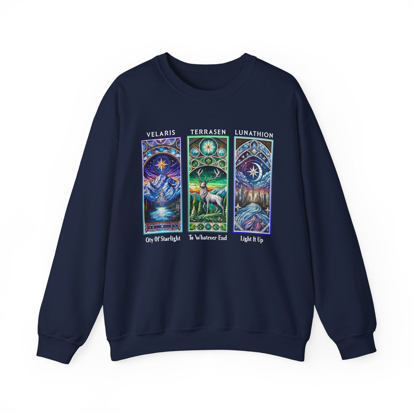 Velaris, Terrasen, Lunathion Sweatshirt