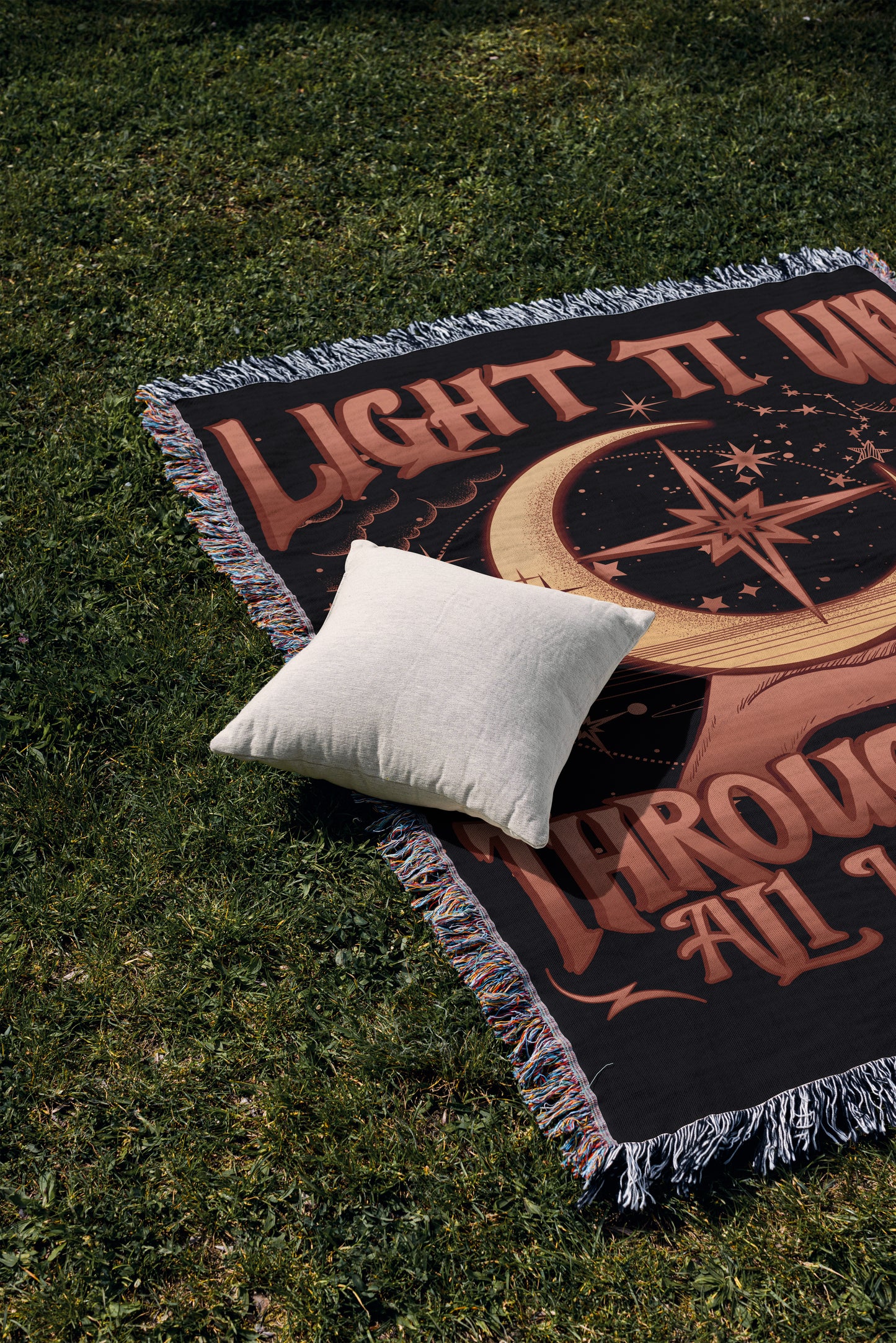 Light It Up Woven Blanket
