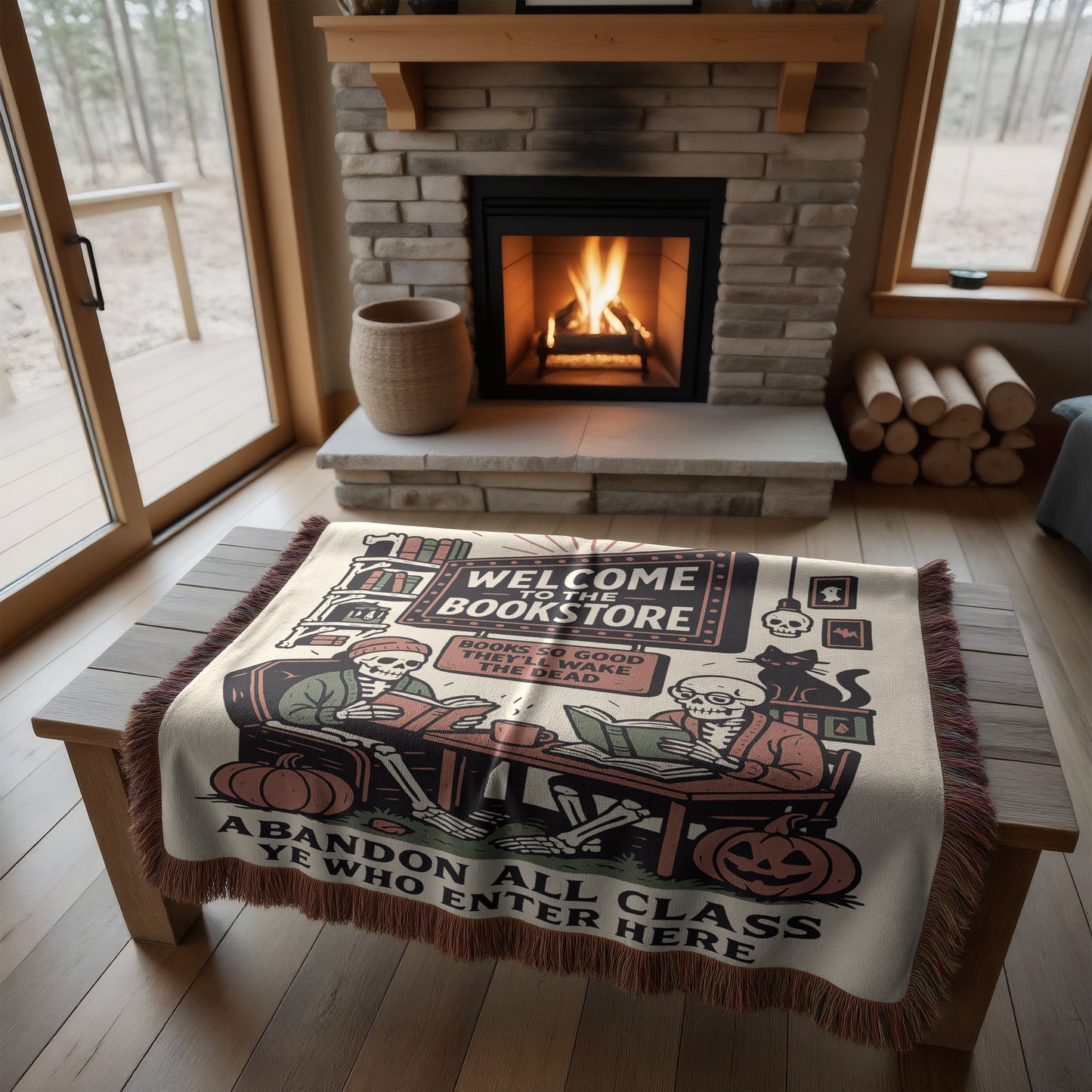 Welcome to the Bookstore Blanket