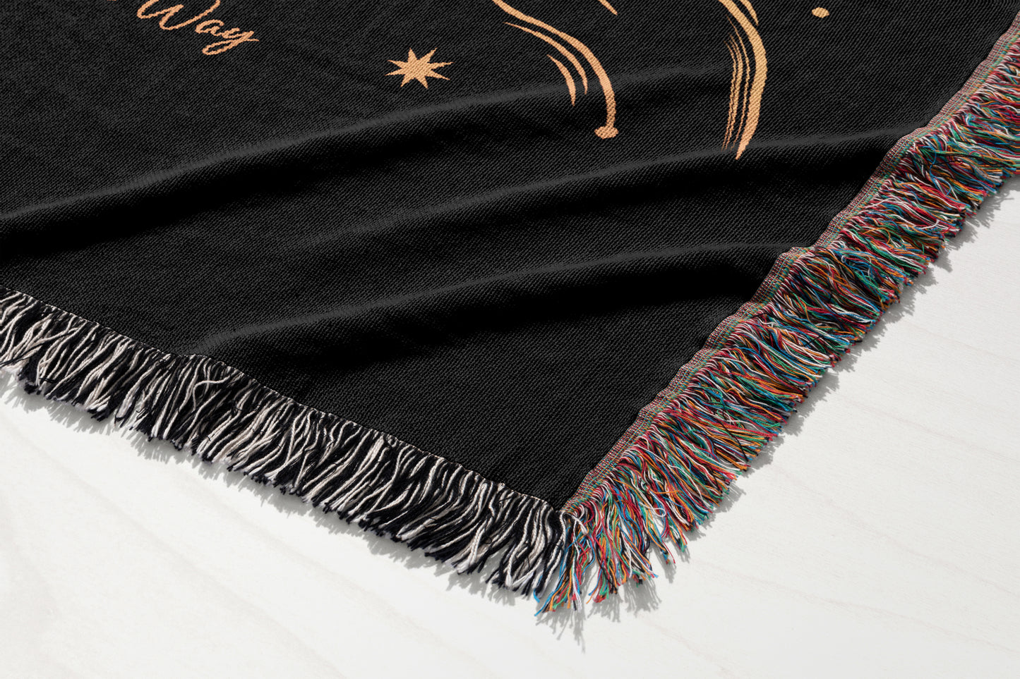 To Whatever End Throne of Glass Woven Blanket