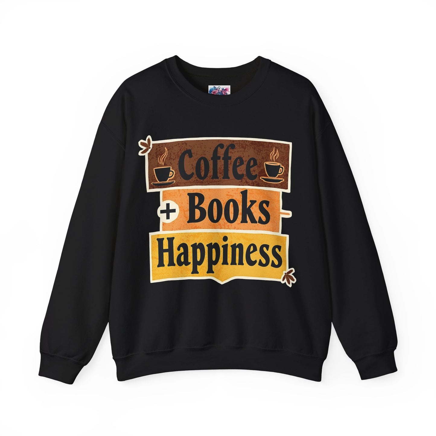"Coffee + Books = Happiness" Sweatshirt
