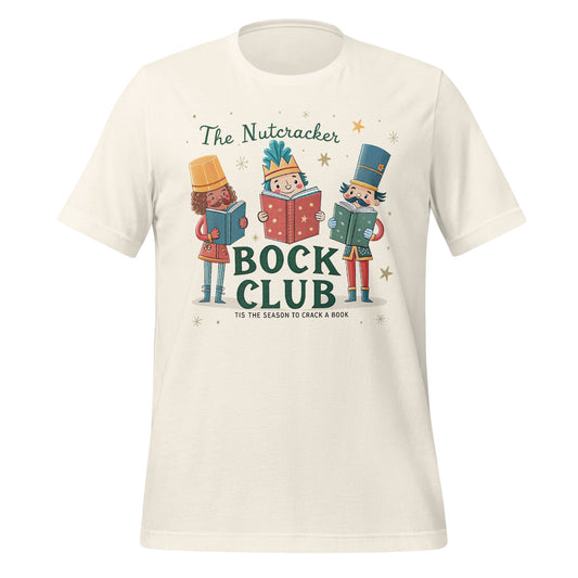 The Nutcracker Book Club T-shirt Festive Holiday Apparel